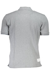 LA MARTINA MEN'S SHORT SLEEVE POLO GREY