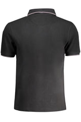LA MARTINA MEN'S SHORT SLEEVE POLO BLACK