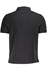 LA MARTINA MEN'S SHORT SLEEVE POLO BLACK