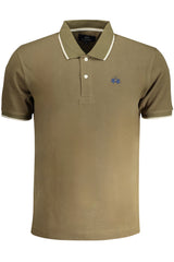 LA MARTINA MEN'S GREEN SHORT-SLEEVED POLO SHIRT