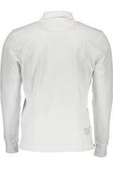 LA MARTINA MEN'S WHITE LONG SLEEVE POLO SHIRT