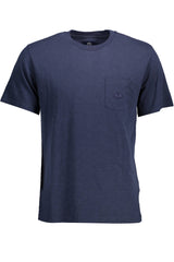 LA MARTINA MEN'S SHORT SLEEVE T-SHIRT BLUE