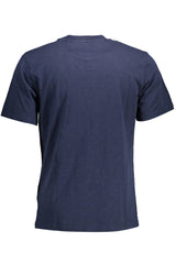 LA MARTINA MEN'S SHORT SLEEVE T-SHIRT BLUE