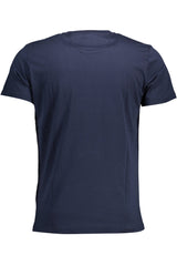 LA MARTINA MEN'S SHORT SLEEVE T-SHIRT BLUE
