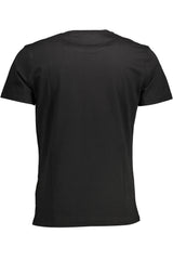 LA MARTINA MEN'S SHORT SLEEVE T-SHIRT BLACK