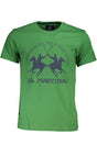 LA MARTINA MEN'S SHORT SLEEVE T-SHIRT GREEN
