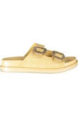 LAURA BIAGIOTTI WOMEN'S BEIGE SLIPPER