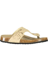 LAURA BIAGIOTTI WOMEN'S BEIGE SLIPPER