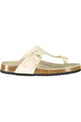 LAURA BIAGIOTTI WOMEN'S WHITE SLIPPER FOOTWEAR