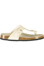LAURA BIAGIOTTI WOMEN'S WHITE SLIPPER FOOTWEAR