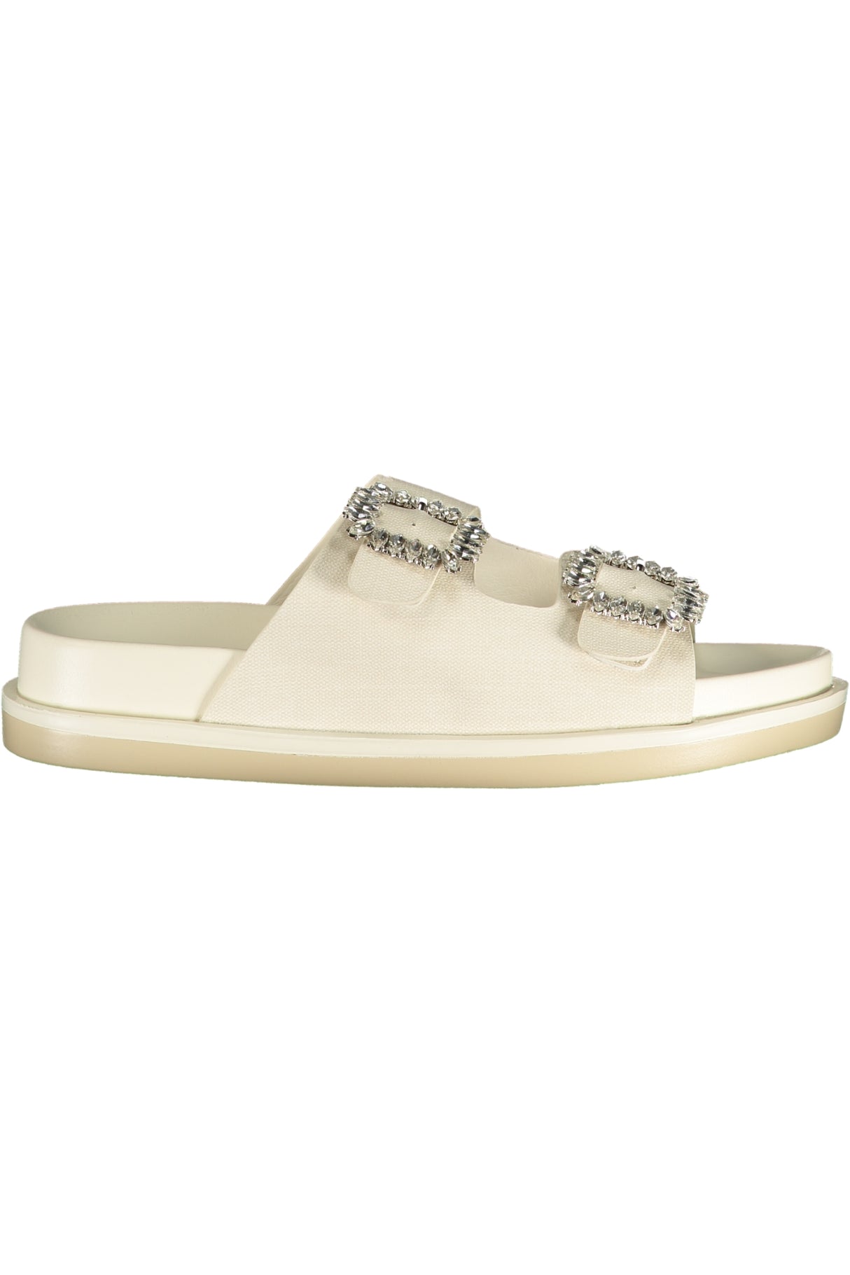 LAURA BIAGIOTTI WOMEN'S WHITE SLIPPER FOOTWEAR