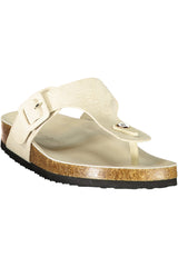 LAURA BIAGIOTTI WOMEN'S WHITE SLIPPER FOOTWEAR