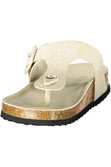 LAURA BIAGIOTTI WOMEN'S WHITE SLIPPER FOOTWEAR