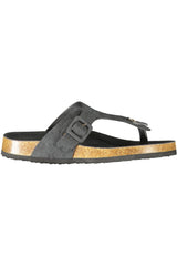 LAURA BIAGIOTTI WOMEN'S BLACK SLIPPER FOOTWEAR