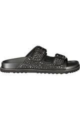 LAURA BIAGIOTTI WOMEN'S BLACK SLIPPER FOOTWEAR