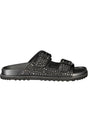 LAURA BIAGIOTTI WOMEN'S BLACK SLIPPER FOOTWEAR