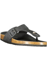 LAURA BIAGIOTTI WOMEN'S BLACK SLIPPER FOOTWEAR