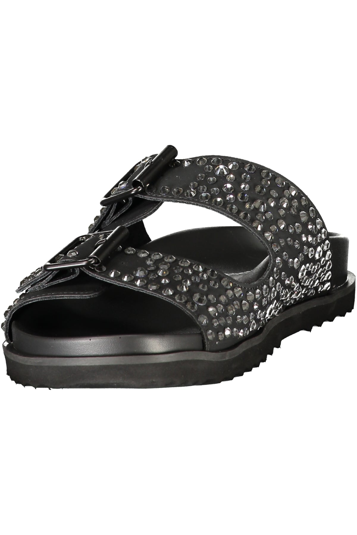 LAURA BIAGIOTTI WOMEN'S BLACK SLIPPER FOOTWEAR