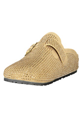 LAURA BIAGIOTTI WOMEN'S SUMMER CLOG FOOTWEAR IN BEIGE