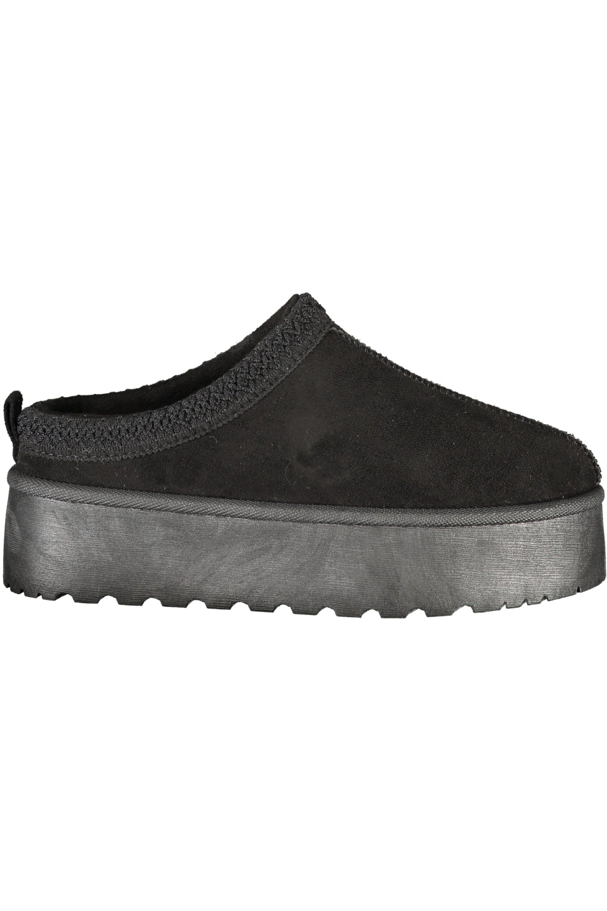 LAURA BIAGIOTTI WOMEN'S BLACK WINTER CLOG FOOTWEAR