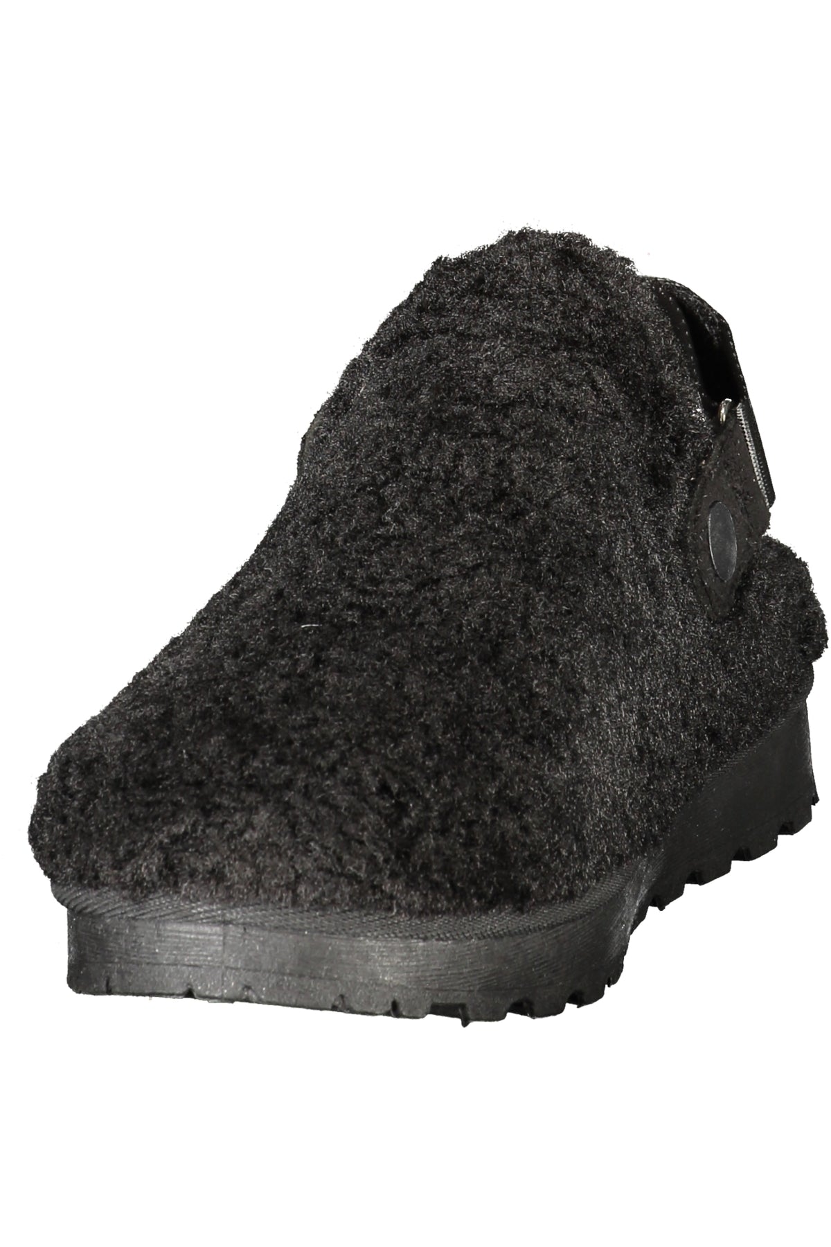 LAURA BIAGIOTTI WOMEN'S BLACK WINTER CLOG FOOTWEAR