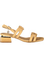 LAURA BIAGIOTTI WOMEN'S BEIGE SANDALS