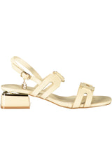 LAURA BIAGIOTTI WOMEN'S BEIGE SANDALS