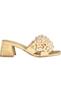 LAURA BIAGIOTTI WOMEN'S BEIGE SANDALS