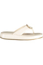 LAURA BIAGIOTTI WOMEN'S WHITE SANDALS