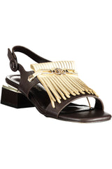 LAURA BIAGIOTTI WOMEN'S BROWN SANDALS