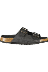 LAURA BIAGIOTTI WOMEN'S BLACK SANDALS