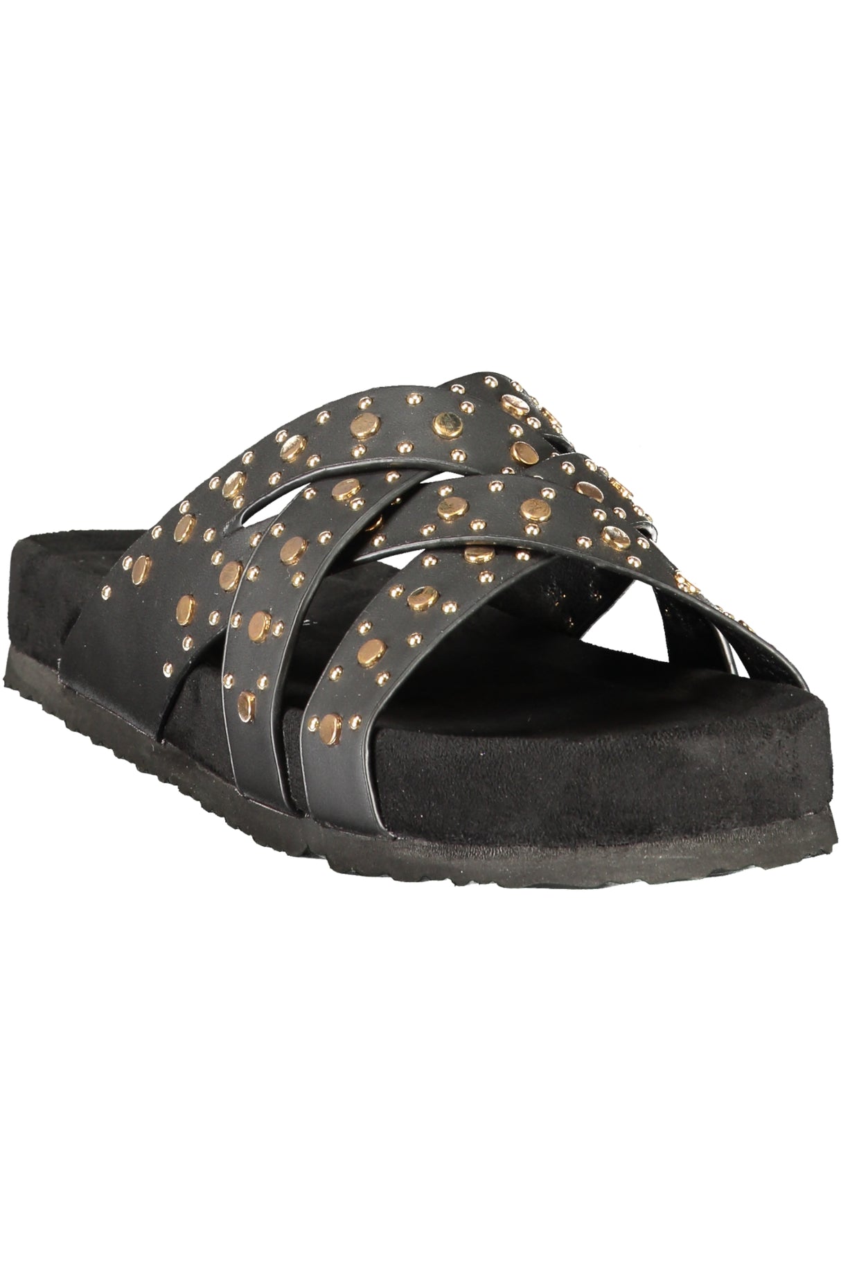 LAURA BIAGIOTTI WOMEN'S BLACK SANDALS