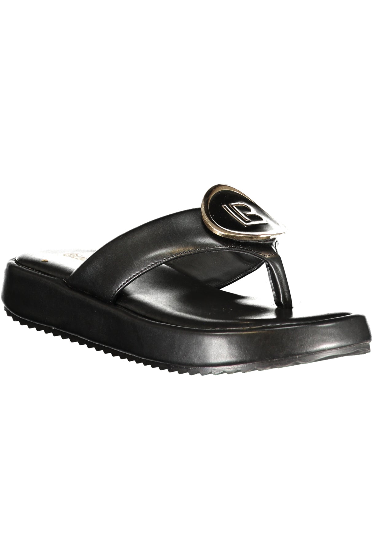 LAURA BIAGIOTTI WOMEN'S BLACK SANDALS