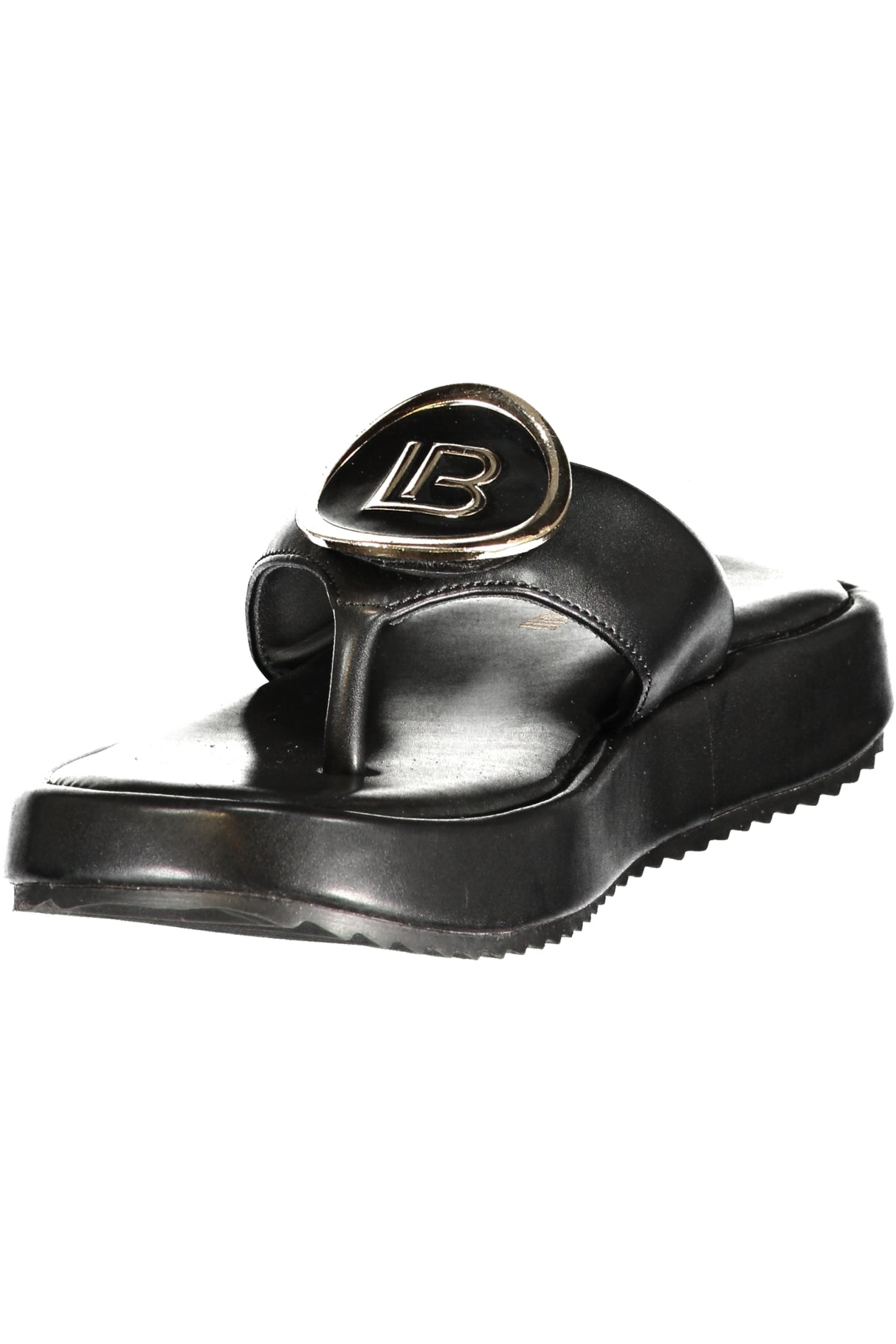 LAURA BIAGIOTTI WOMEN'S BLACK SANDALS