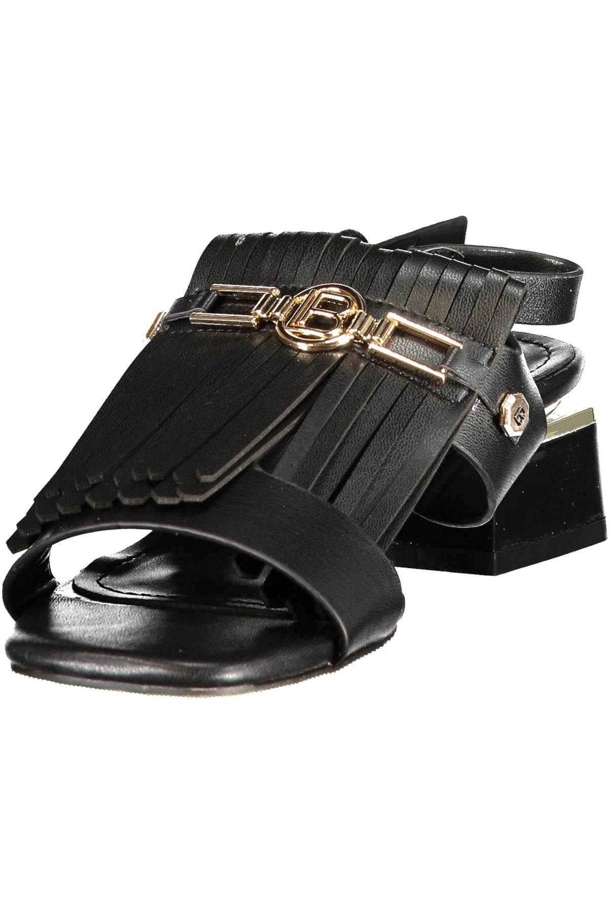 LAURA BIAGIOTTI WOMEN'S BLACK SANDALS