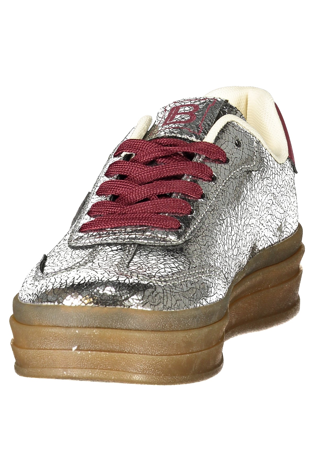 LAURA BIAGIOTTI WOMEN'S SILVER SPORTS SHOES
