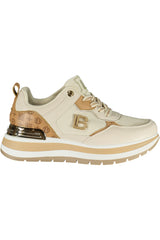 LAURA BIAGIOTTI WOMEN'S BEIGE SPORTS SHOES