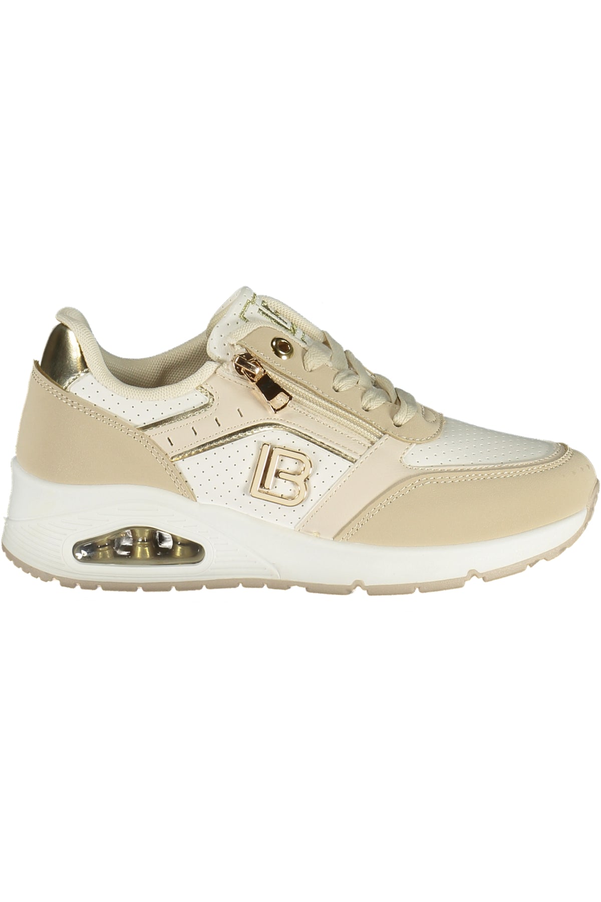 LAURA BIAGIOTTI WOMEN'S BEIGE SPORTS SHOES