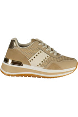LAURA BIAGIOTTI WOMEN'S BEIGE SPORTS SHOES