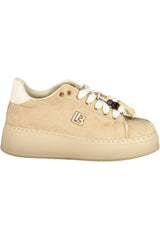 LAURA BIAGIOTTI WOMEN'S BEIGE SPORTS SHOES