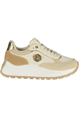 LAURA BIAGIOTTI WOMEN'S BEIGE SPORTS SHOES