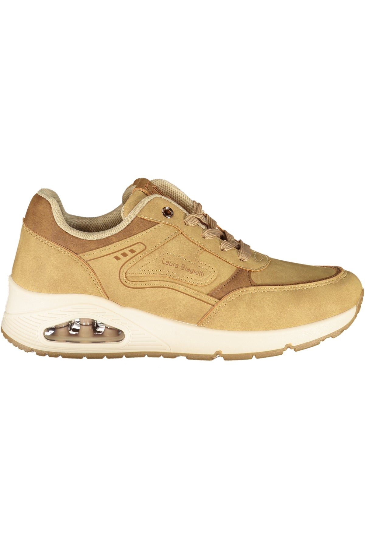 LAURA BIAGIOTTI WOMEN'S BEIGE SPORTS SHOES