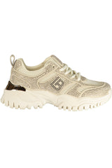 LAURA BIAGIOTTI WOMEN'S BEIGE SPORTS SHOES