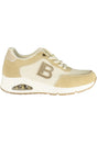 LAURA BIAGIOTTI WOMEN'S BEIGE SPORTS SHOES