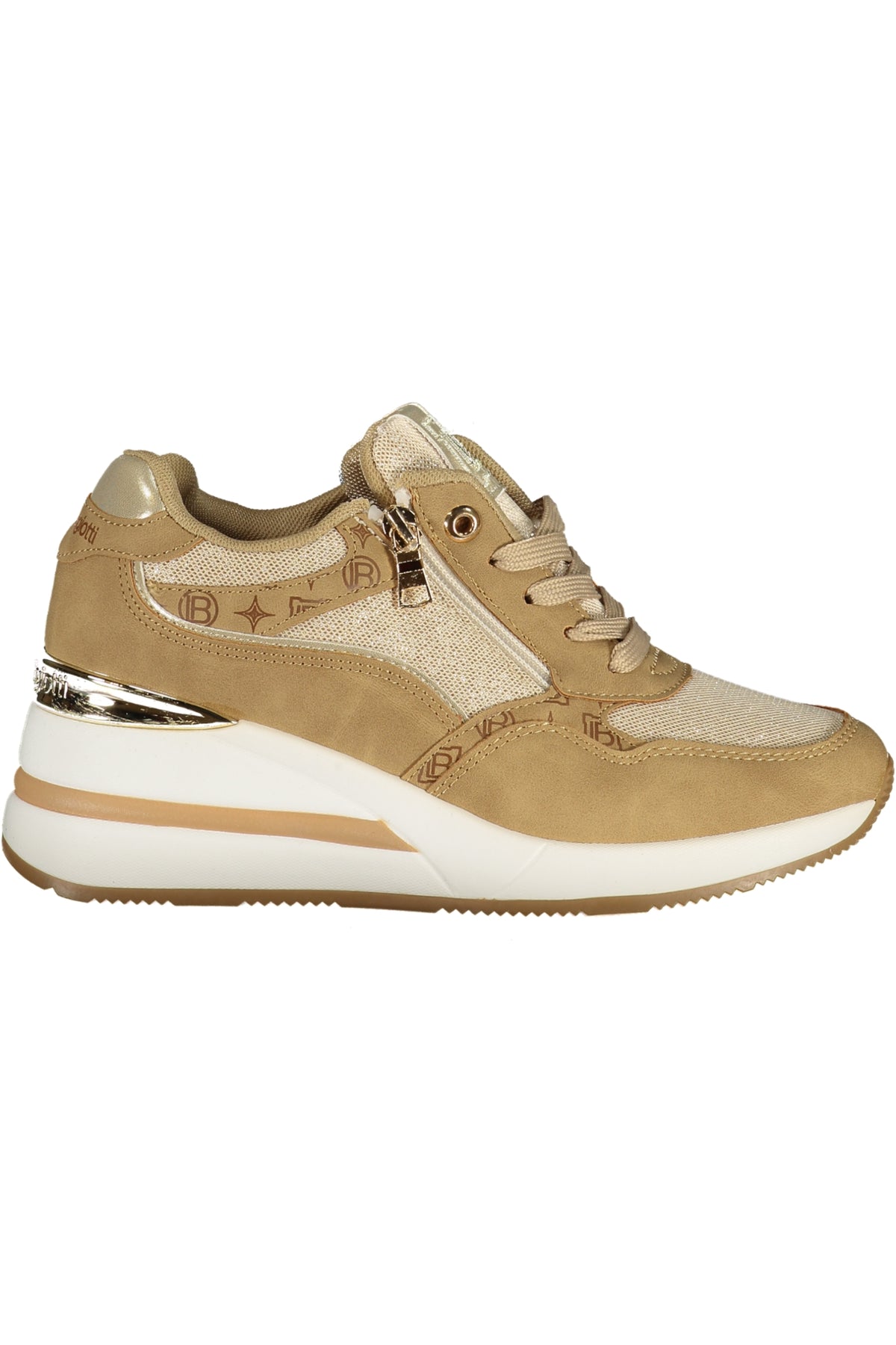 LAURA BIAGIOTTI WOMEN'S BEIGE SPORTS SHOES