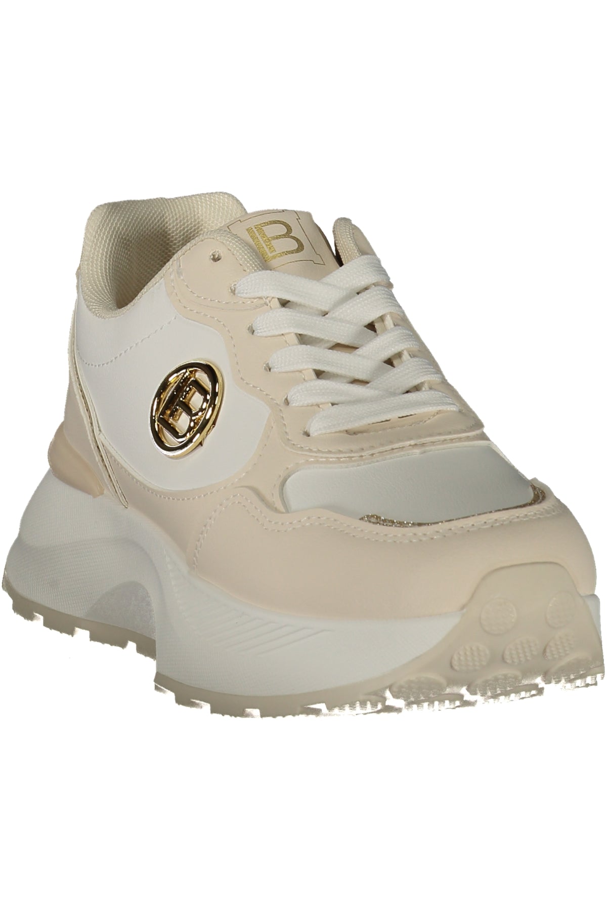 LAURA BIAGIOTTI WOMEN'S BEIGE SPORTS SHOES