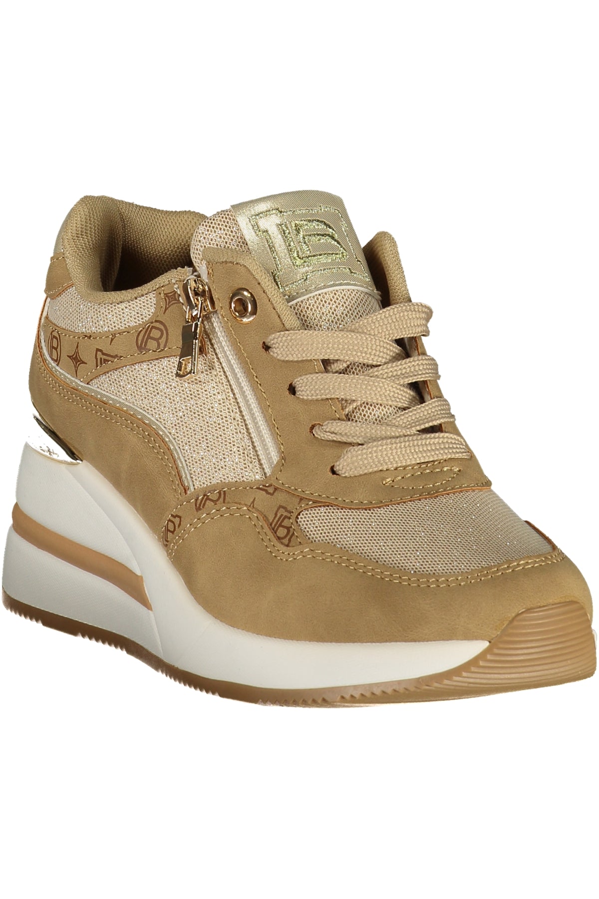 LAURA BIAGIOTTI WOMEN'S BEIGE SPORTS SHOES