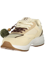 LAURA BIAGIOTTI WOMEN'S BEIGE SPORTS SHOES