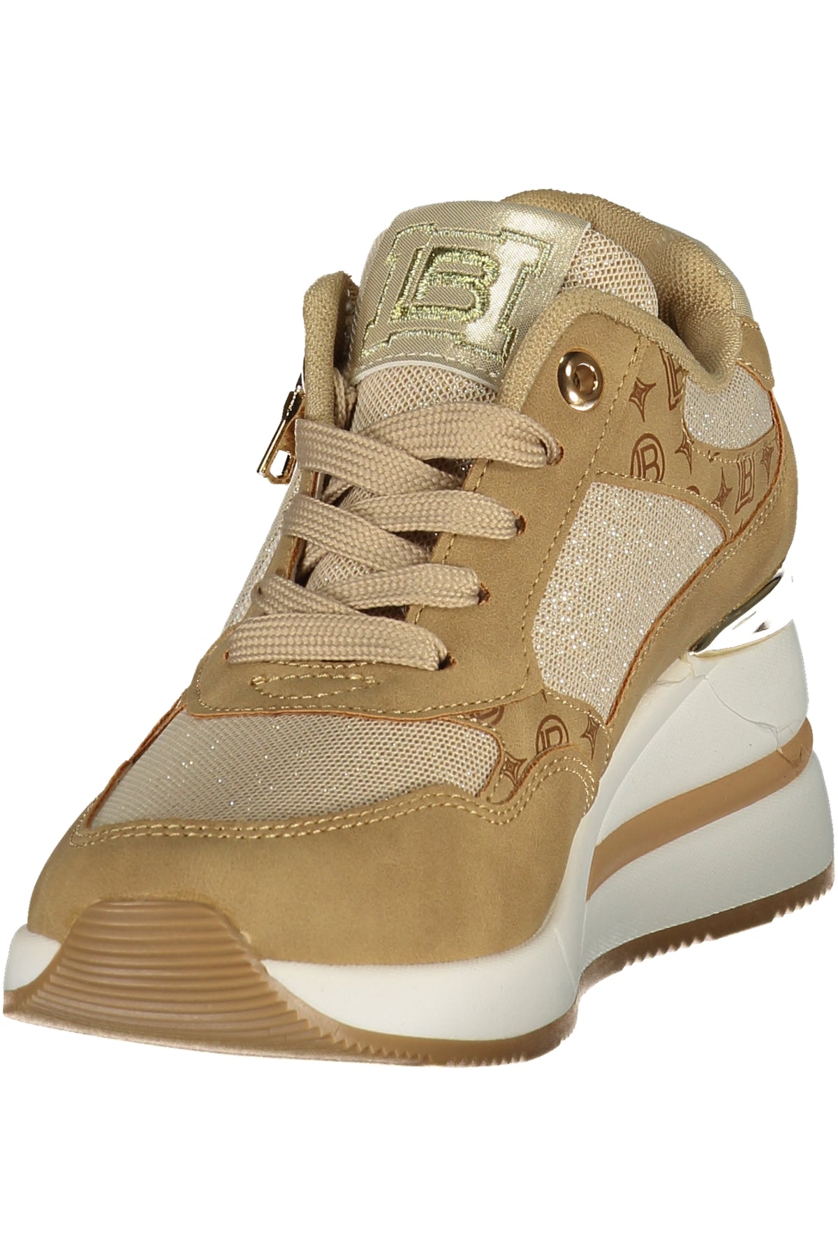 LAURA BIAGIOTTI WOMEN'S BEIGE SPORTS SHOES
