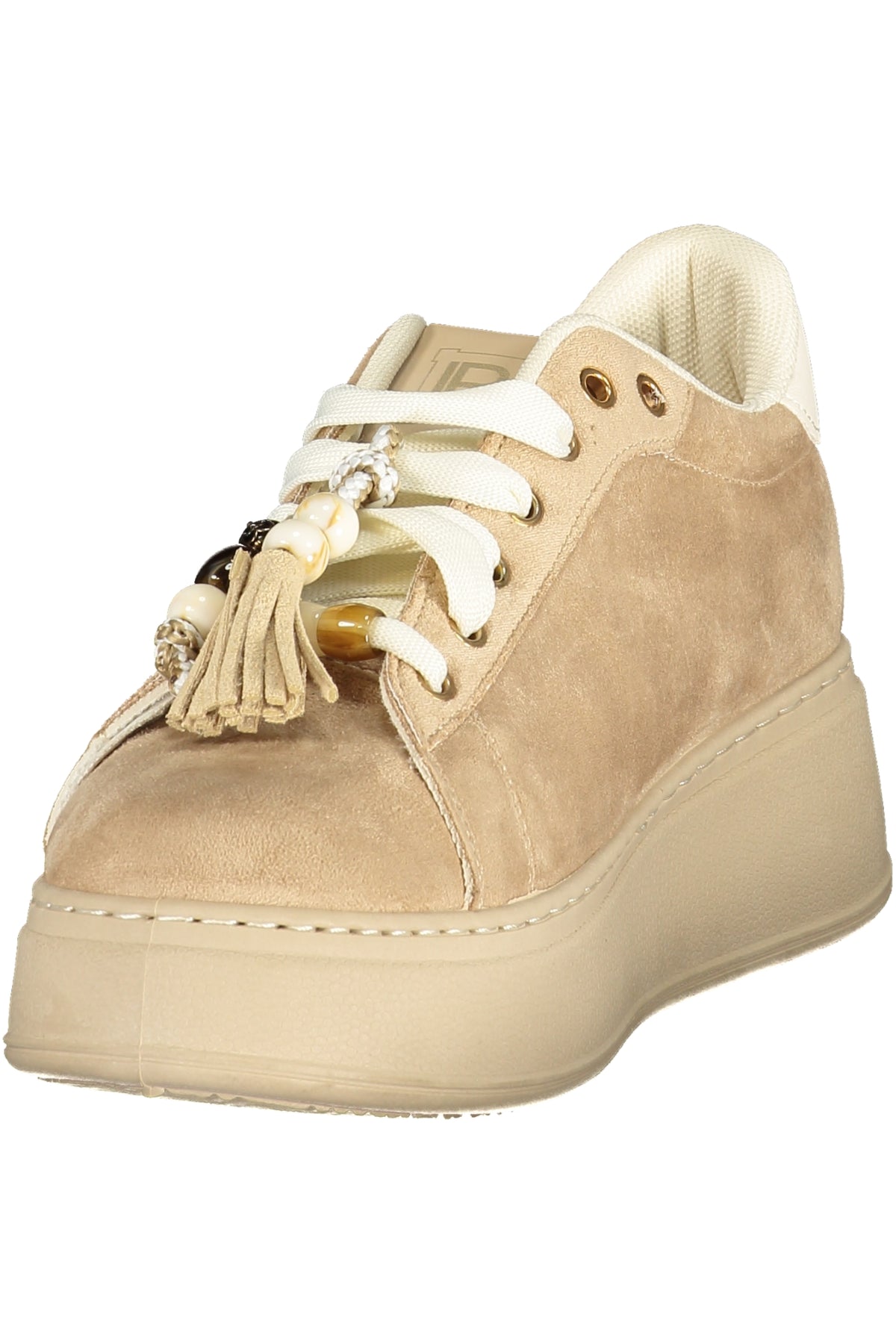 LAURA BIAGIOTTI WOMEN'S BEIGE SPORTS SHOES